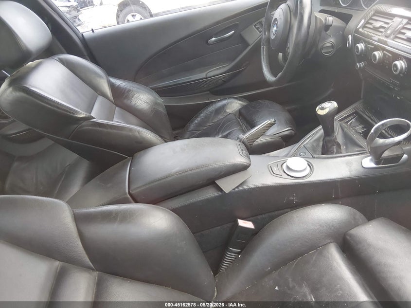 2008 BMW M6 VIN WBSEH93548CY24337 IAAI salvage auction — FRONT END, Salvage (Texas), sold $8,000 on 2026-08-08 (photo 5)