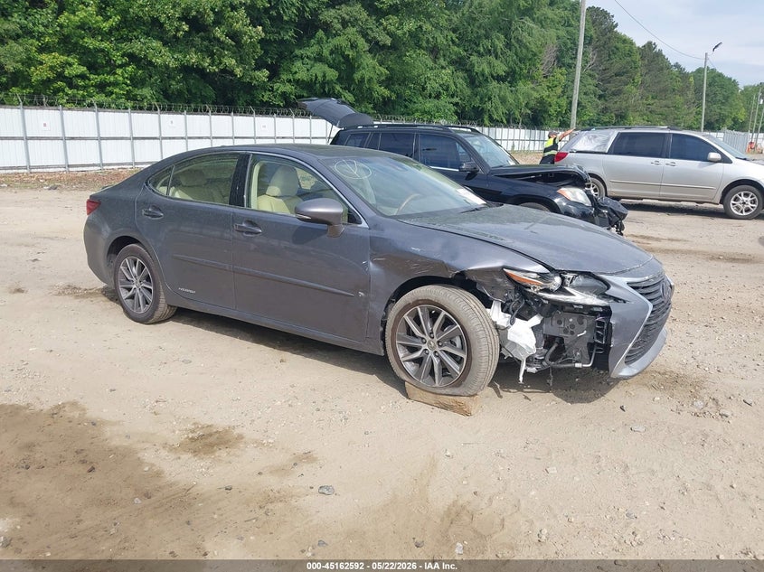 2017 Lexus ES VIN JTHBW1GGXH2151751 IAAI salvage auction — RIGHT FRONT, Salvage (Georgia), sold $10,375 on 2026-07-09 (photo 1)
