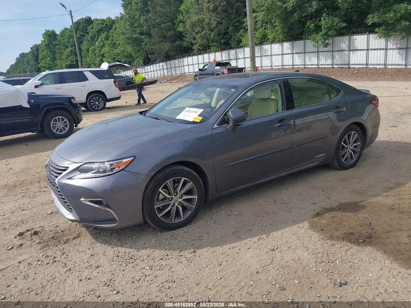 2017 Lexus ES VIN JTHBW1GGXH2151751 IAAI salvage auction — RIGHT FRONT, Salvage (Georgia), sold $10,375 on 2026-07-09 (photo 2)