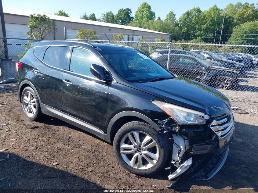 2015 Hyundai Santa fe VIN 5XYZW4LA7FG264630 IAAI salvage auction — FRONT END, Clear (Virginia), sold $1,500 on 2026-07-06 (photo 1)