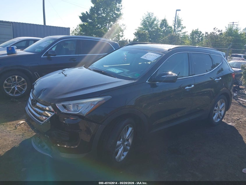 2015 Hyundai Santa fe VIN 5XYZW4LA7FG264630 IAAI salvage auction — FRONT END, Clear (Virginia), sold $1,500 on 2026-07-06 (photo 2)