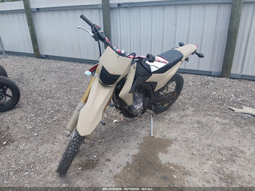 2017 Honda Crf250x VIN MLHMD4415H5001754 IAAI salvage auction — THEFT, Salvage (Louisiana), sold $1,250 on 2026-07-08 (photo 2)
