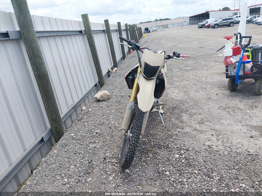 2017 Honda Crf250x VIN MLHMD4415H5001754 IAAI salvage auction — THEFT, Salvage (Louisiana), sold $1,250 on 2026-07-08 (photo 5)