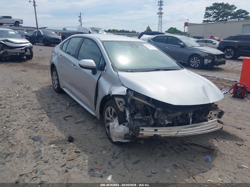 2021 Toyota Corolla VIN 5YFEPMAE2MP222179 IAAI salvage auction — FRONT END, Salvage (Georgia), sold $1,600 on 2026-07-22 (photo 1)