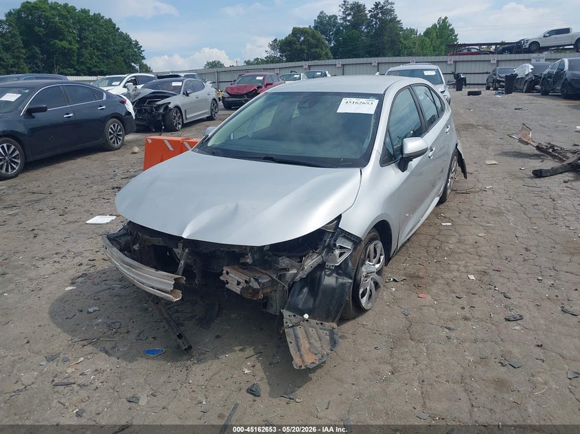 2021 Toyota Corolla VIN 5YFEPMAE2MP222179 IAAI salvage auction — FRONT END, Salvage (Georgia), sold $1,600 on 2026-07-22 (photo 2)