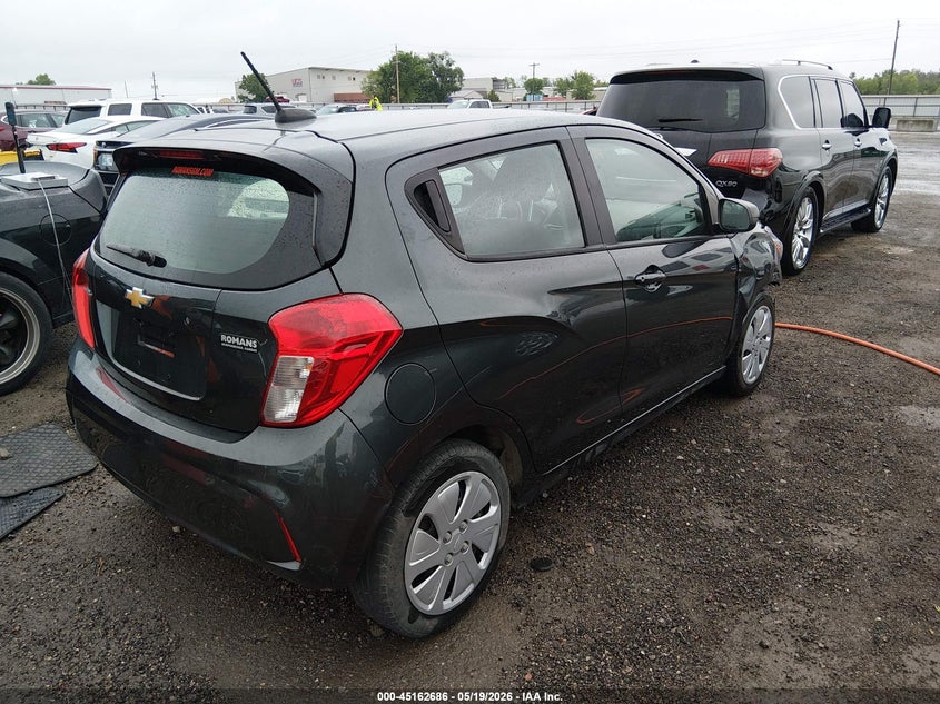 2017 Chevrolet Spark VIN KL8CB6SA8HC824279 IAAI salvage auction — FRONT END, Clear (Oklahoma), sold $1,625 on 2026-07-28 (photo 4)