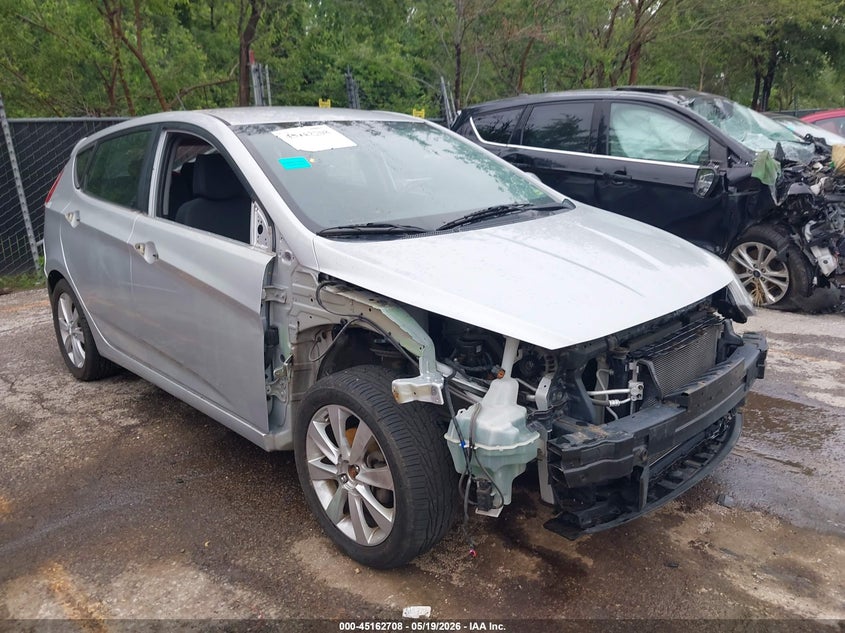 2014 Hyundai Accent VIN KMHCU5AE3EU173970 IAAI salvage auction — FRONT END, Salvage (Kansas), sold $1,100 on 2026-07-15 (photo 6)