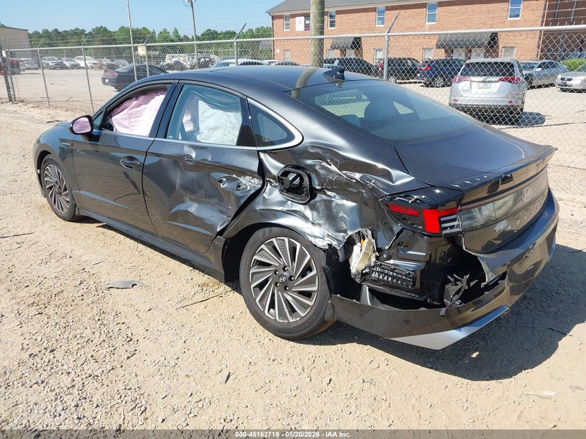 2026 Hyundai Sonata VIN KMHL34JJ5TA135990 IAAI salvage auction — SIDE, Salvage (Idaho), sold $4,150 on 2026-07-30 (photo 3)