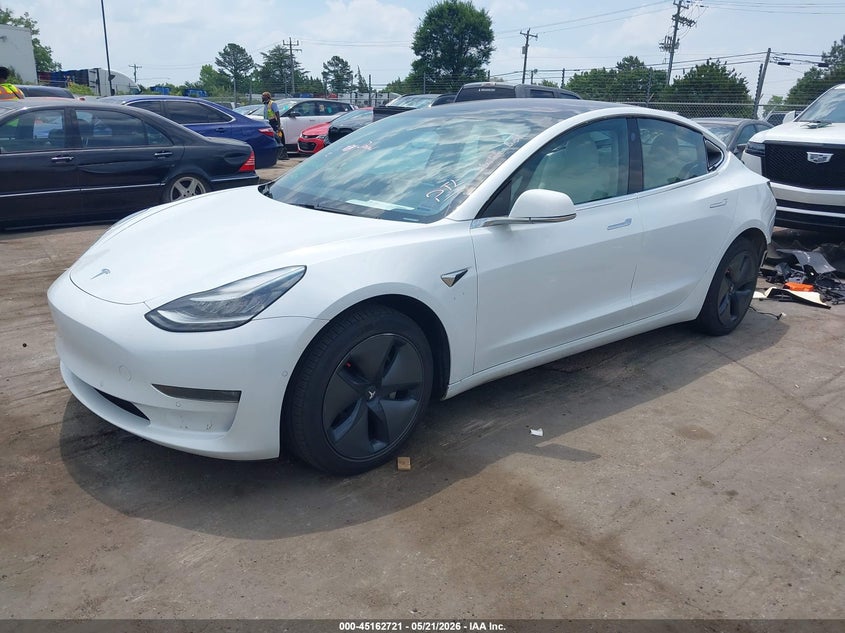 2018 Tesla Model 3 VIN 5YJ3E1EB1JF096965 IAAI salvage auction — REAR END, Salvage (Idaho), sold $4,600 on 2026-07-09 (photo 2)