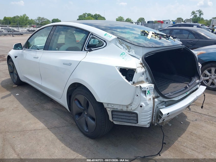 2018 Tesla Model 3 VIN 5YJ3E1EB1JF096965 IAAI salvage auction — REAR END, Salvage (Idaho), sold $4,600 on 2026-07-09 (photo 3)