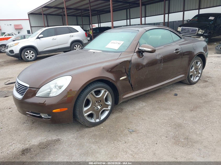 2006 Lexus Sc 430 VIN JTHFN48Y769000562 IAAI salvage auction — SIDE, Original (Texas), sold $13,900 on 2026-08-15 (photo 2)