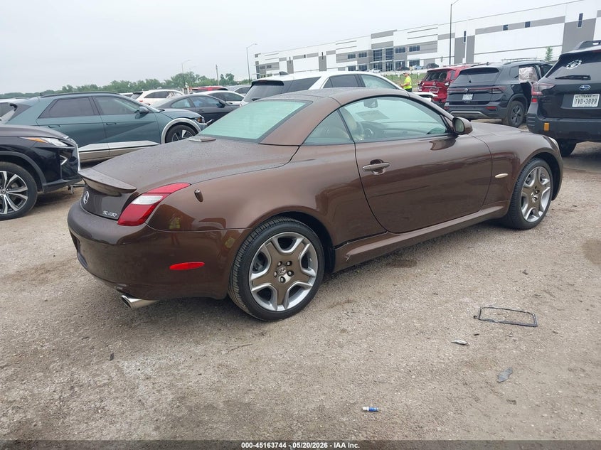 2006 Lexus Sc 430 VIN JTHFN48Y769000562 IAAI salvage auction — SIDE, Original (Texas), sold $13,900 on 2026-08-15 (photo 4)