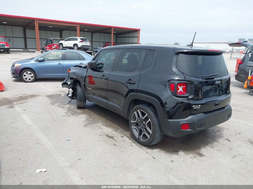 2021 Jeep Renegade VIN ZACNJDAB4MPN13761 IAAI salvage auction — FRONT END, Salvage (Missouri), sold $1,300 on 2026-07-28 (photo 3)