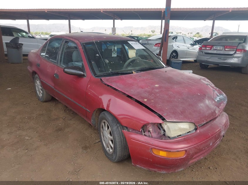 1993 Geo Prizm VIN 1Y1SK5388PZ062863 IAAI salvage auction — UNKNOWN, Salvage (Arizona), sold $250 on 2026-07-21 (photo 1)