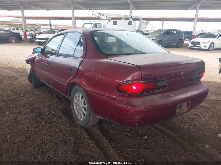 1993 Geo Prizm VIN 1Y1SK5388PZ062863 IAAI salvage auction — UNKNOWN, Salvage (Arizona), sold $250 on 2026-07-21 (photo 3)