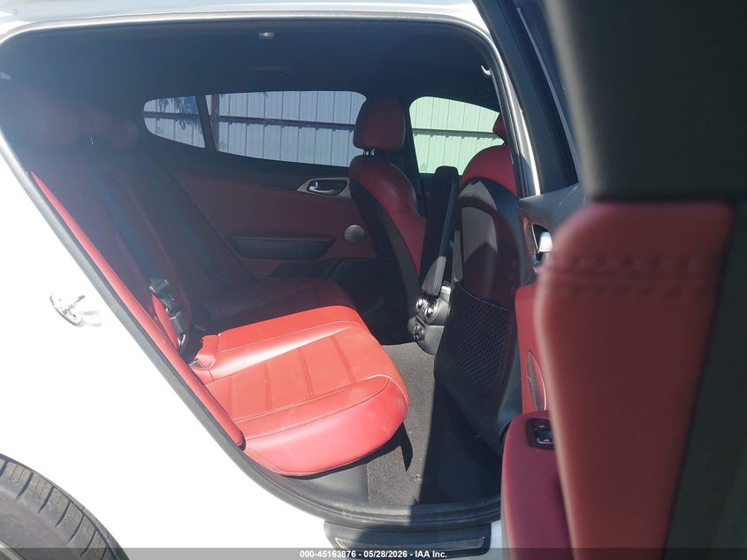 2018 Kia Stinger VIN KNAE55LC5J6027667 IAAI salvage auction — FRONT END, Salvage Title, sold $3,300 on 2026-07-07 (photo 8)