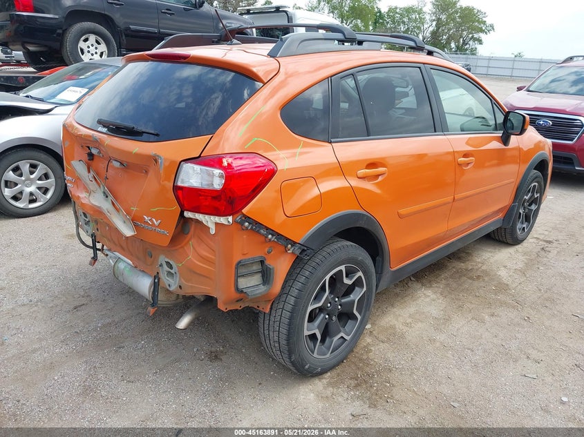 2013 Subaru Xv VIN JF2GPAGC8D2218604 IAAI salvage auction — REAR END, Certificate Of Title (Nebraska), sold $3,550 on 2026-07-12 (photo 4)