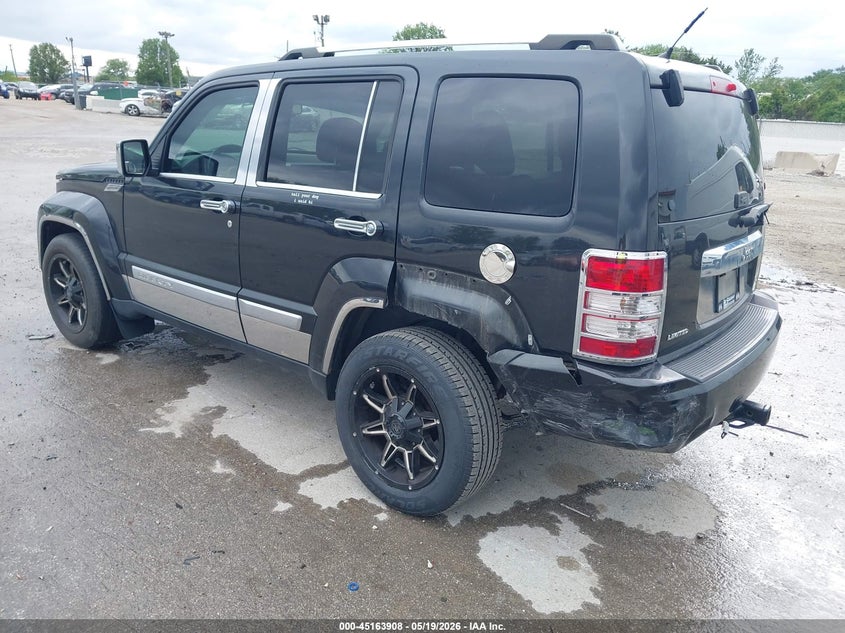 2012 Jeep Liberty (north america) VIN 1C4PJLCK9CW147848 IAAI salvage auction — LEFT REAR, Salvage (Illinois), sold $375 on 2026-07-23 (photo 3)