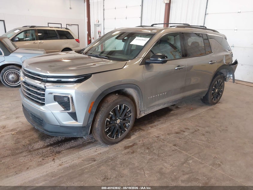 2025 Chevrolet Traverse VIN 1GNEVGRS4SJ168720 IAAI salvage auction — REAR END, Clear (Michigan), sold $13,425 on 2026-07-28 (photo 2)