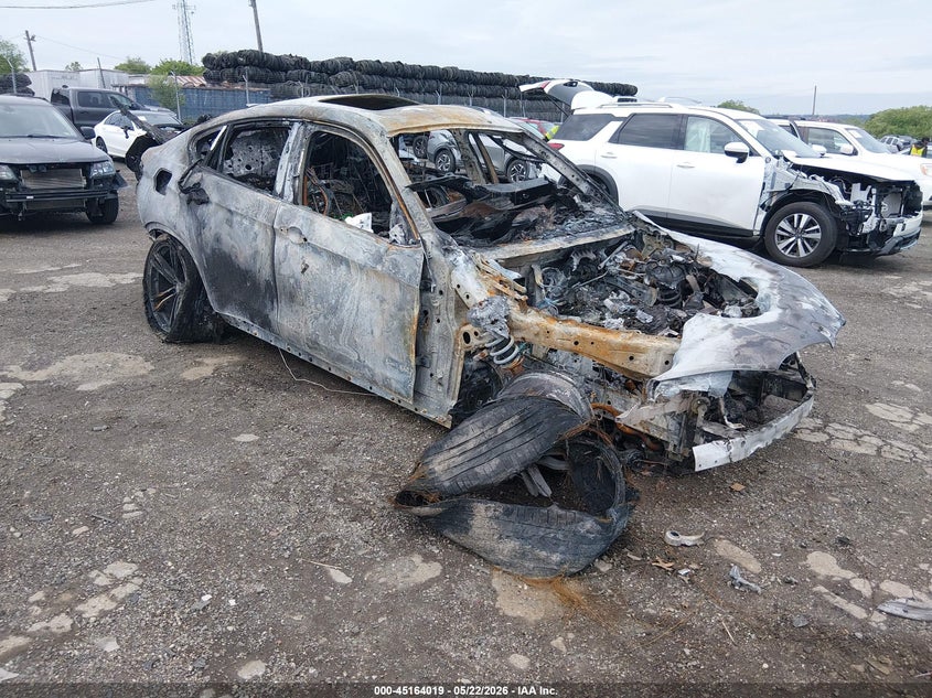 2015 BMW X6 VIN 5UXKU2C56F0N76912 IAAI salvage auction — BURN, Salvage (Pennsylvania), sold $300 on 2026-07-17 (photo 1)