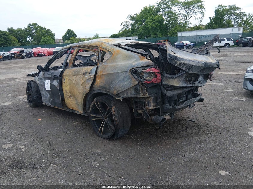 2015 BMW X6 VIN 5UXKU2C56F0N76912 IAAI salvage auction — BURN, Salvage (Pennsylvania), sold $300 on 2026-07-17 (photo 3)