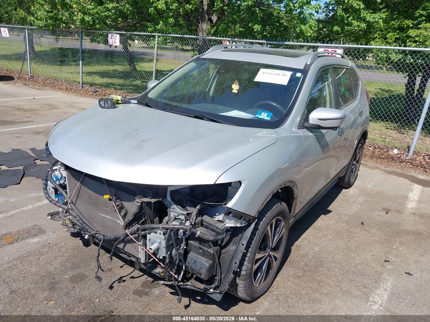 2019 Nissan Rogue VIN JN8AT2MV6KW380074 IAAI salvage auction — FRONT END, Salvage (New Jersey), sold $3,800 on 2026-07-30 (photo 2)