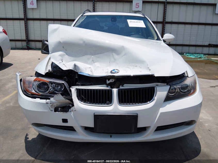 2007 BMW 3 series VIN WBAVS13527FX15847 IAAI salvage auction — RIGHT FRONT, Original (Texas), sold $825 on 2026-07-21 (photo 6)