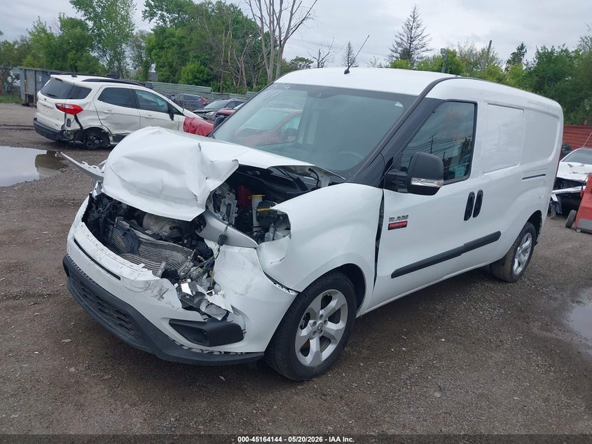 2022 Ram Promaster city VIN ZFBHRFAB5N6Y14597 IAAI salvage auction — FRONT END, Scrap (Michigan), sold $1,700 on 2026-07-30 (photo 2)