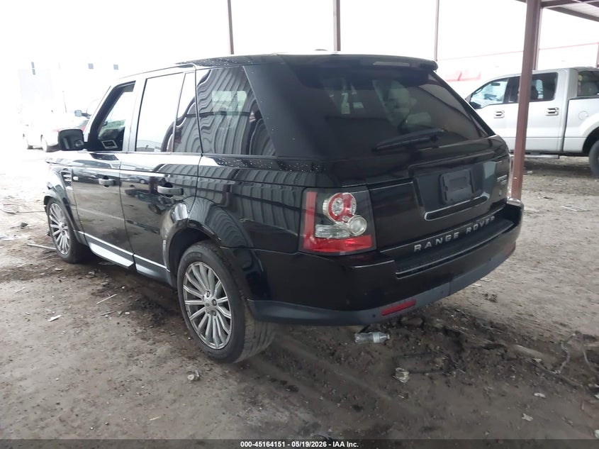 2011 Land rover Range rover sport VIN SALSF2D40BA703247 IAAI salvage auction — FRONT END, Salvage (Texas), sold $1,575 on 2026-07-14 (photo 3)