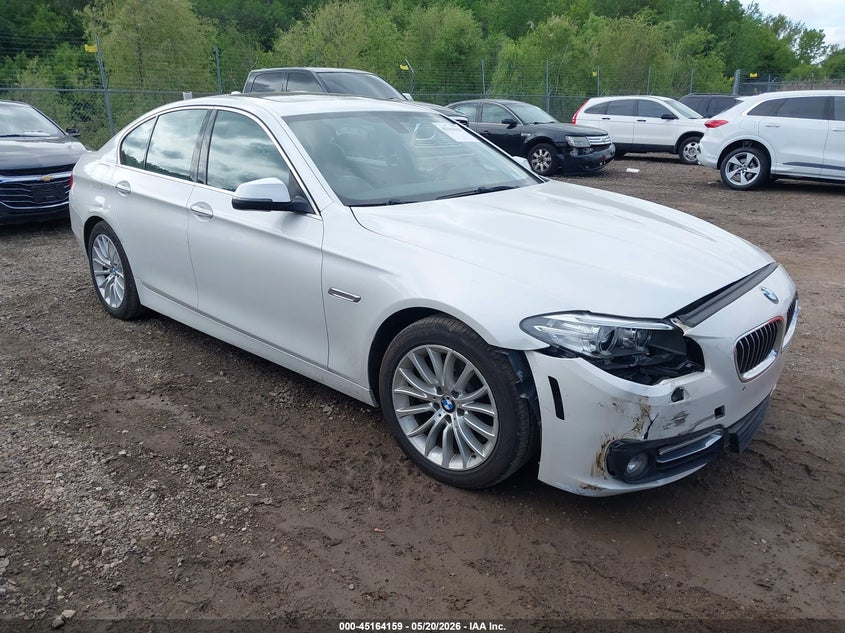 2014 BMW 5er VIN WBA5A5C58ED511895 IAAI salvage auction — FRONT END, Salvage (Illinois), sold $2,150 on 2026-07-22 (photo 1)