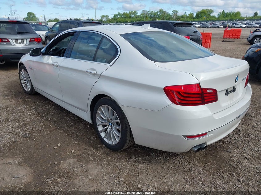 2014 BMW 5er VIN WBA5A5C58ED511895 IAAI salvage auction — FRONT END, Salvage (Illinois), sold $2,150 on 2026-07-22 (photo 3)