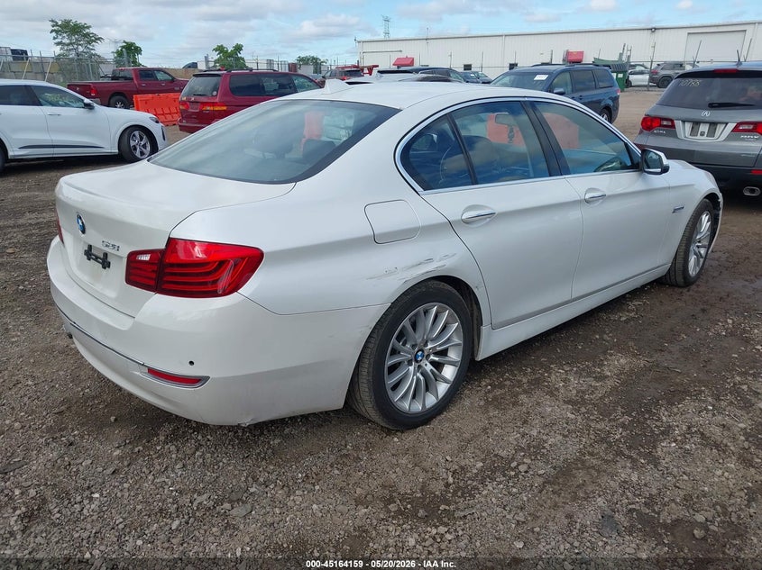 2014 BMW 5er VIN WBA5A5C58ED511895 IAAI salvage auction — FRONT END, Salvage (Illinois), sold $2,150 on 2026-07-22 (photo 4)