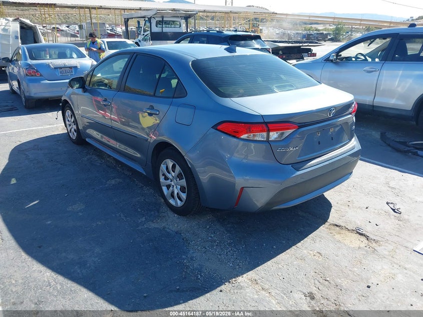 2020 Toyota Corolla VIN JTDEPRAE3LJ030110 IAAI salvage auction — FRONT END, Salvage (California), sold $5,325 on 2026-07-15 (photo 3)