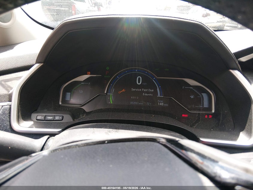 2018 Honda Clarity VIN JHMZC5F34JC004516 IAAI salvage auction — FRONT & REAR, Salvage (Utah), sold $3,600 on 2026-07-09 (photo 7)