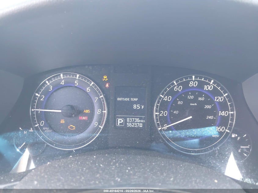 2017 Infiniti Qx50 VIN JN1BJ0RP0HM383533 IAAI salvage auction — FRONT END, Clear (Oklahoma), sold $3,550 on 2026-09-02 (photo 7)