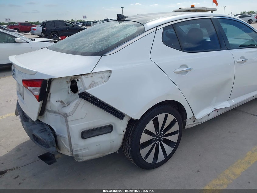2011 Kia Optima VIN KNAGR4A64B5127691 IAAI salvage auction — REAR END, Original (Texas), sold $750 on 2026-07-13 (photo 6)