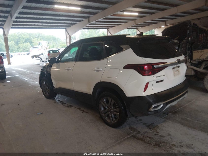2021 Kia Seltos VIN KNDEU2AA9M7111897 IAAI salvage auction — LEFT FRONT, Salvage (Tennessee), sold $3,350 on 2026-07-29 (photo 3)