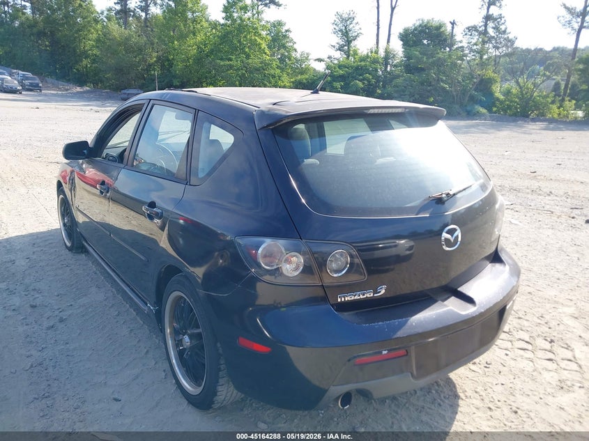 2007 Mazda 3 VIN JM1BK143371703965 IAAI salvage auction — NORMAL WEAR, Salvage (Texas), sold $375 on 2026-07-28 (photo 3)