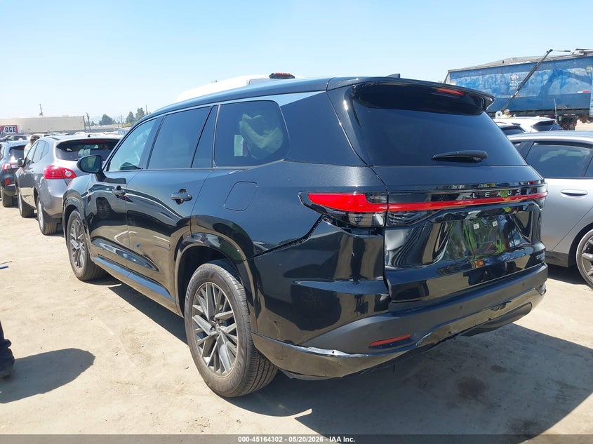 2026 Lexus Tx VIN 5TDAAAB66TS060777 IAAI salvage auction — SIDE, Salvage (California), sold $22,600 on 2026-09-08 (photo 3)