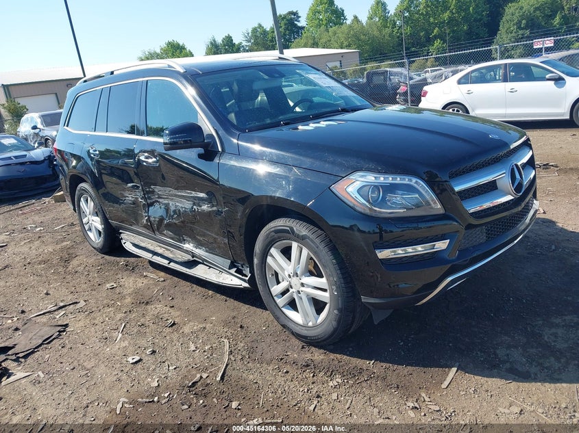 2013 Mercedes-benz Gl-klasse VIN 4JGDF7CE1DA178429 IAAI salvage auction — RIGHT SIDE, Clear (Virginia), sold $2,800 on 2026-07-19 (photo 1)