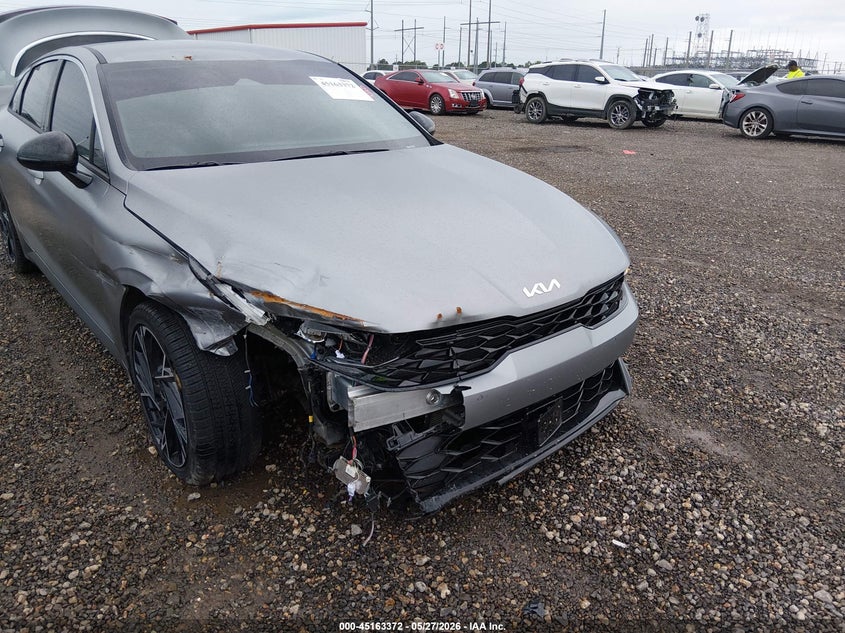 2026 Kia K5 VIN KNAG64J77T5474838 IAAI salvage auction — RIGHT FRONT, Salvage Title, sold $9,275 on 2026-07-15 (photo 6)