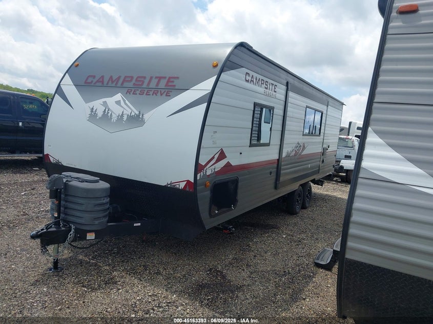 2024 Forest river Other VIN 5ZT2CRMBXRF078049 IAAI salvage auction — HAIL, Salvage (Illinois), sold $14,000 on 2026-08-19 (photo 4)