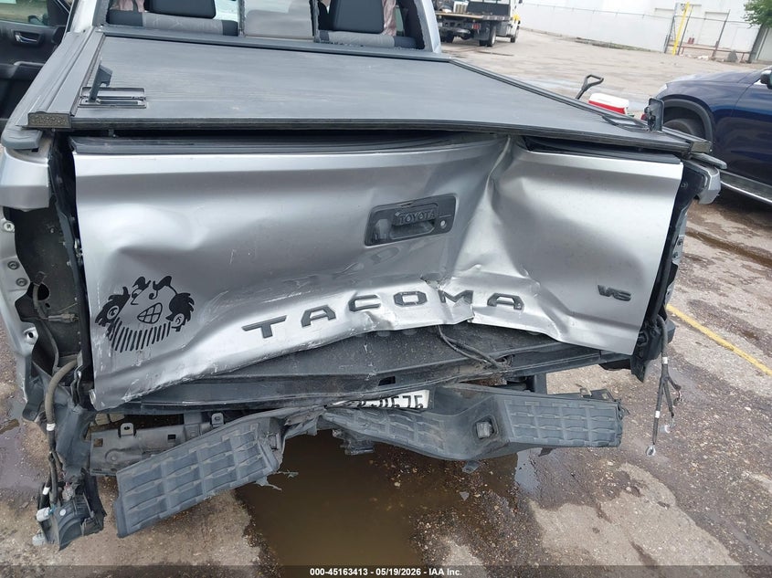 2021 Toyota Tacoma VIN 5TFCZ5AN3MX274297 IAAI salvage auction — FRONT & REAR, Salvage (Texas), sold $9,350 on 2026-07-08 (photo 6)