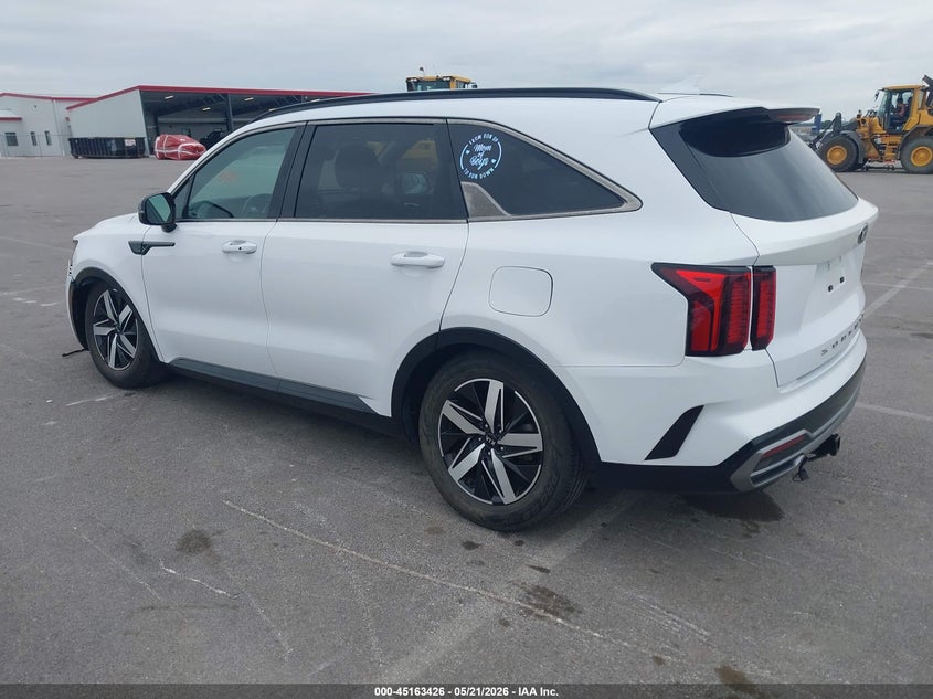 2021 Kia Sorento VIN 5XYRL4LC3MG018651 IAAI salvage auction — FRONT END, Certificate Of Title (Nebraska), sold $6,100 on 2026-07-15 (photo 3)