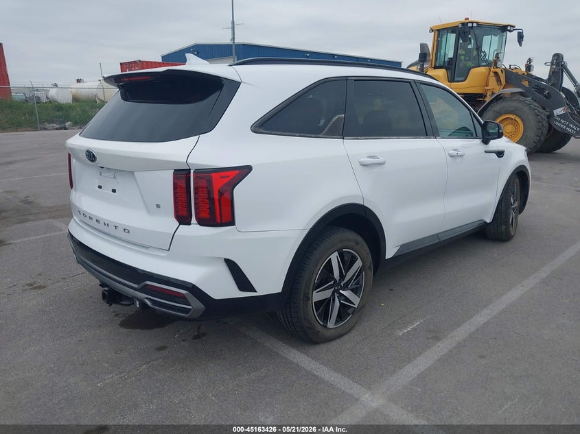 2021 Kia Sorento VIN 5XYRL4LC3MG018651 IAAI salvage auction — FRONT END, Certificate Of Title (Nebraska), sold $6,100 on 2026-07-15 (photo 4)