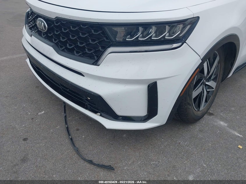 2021 Kia Sorento VIN 5XYRL4LC3MG018651 IAAI salvage auction — FRONT END, Certificate Of Title (Nebraska), sold $6,100 on 2026-07-15 (photo 6)