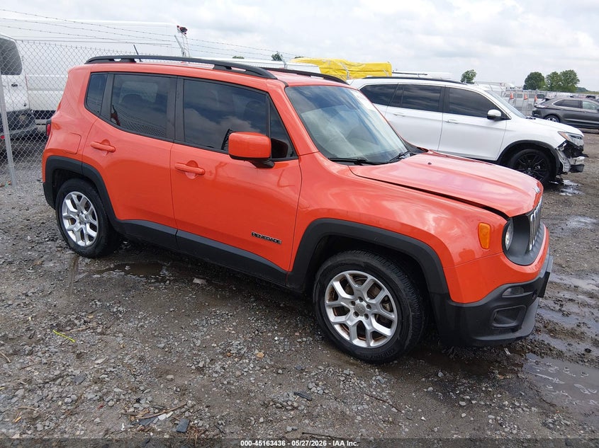 2015 Jeep Renegade VIN ZACCJABT5FPB94213 IAAI salvage auction — SIDE, Salvage Title, sold $1,500 on 2026-07-15 (photo 1)