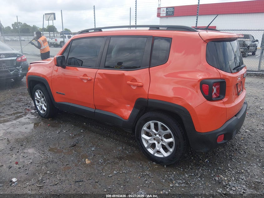 2015 Jeep Renegade VIN ZACCJABT5FPB94213 IAAI salvage auction — SIDE, Salvage Title, sold $1,500 on 2026-07-15 (photo 3)