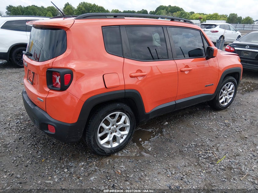 2015 Jeep Renegade VIN ZACCJABT5FPB94213 IAAI salvage auction — SIDE, Salvage Title, sold $1,500 on 2026-07-15 (photo 4)