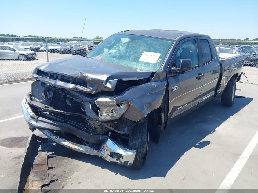 2015 Toyota Tundra VIN 5TFUW5F13FX459326 IAAI salvage auction — FRONT & REAR, Salvage (North Carolina), sold $3,600 on 2026-07-15 (photo 2)